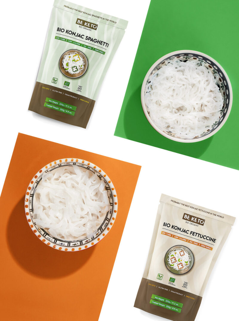 BeKeto-Bio-Konjac-Komposition.jpg Spaghetti di Konjac 320g