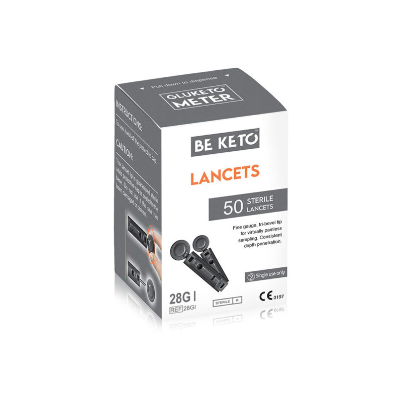 GluKeto Meter – Lancette Sterili 50 pezzi