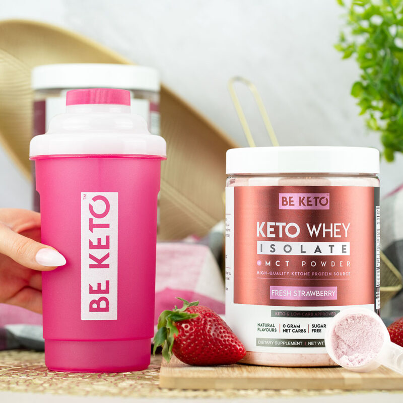 Isolato Proteico Keto con MCT – Fragola Fresca 300g