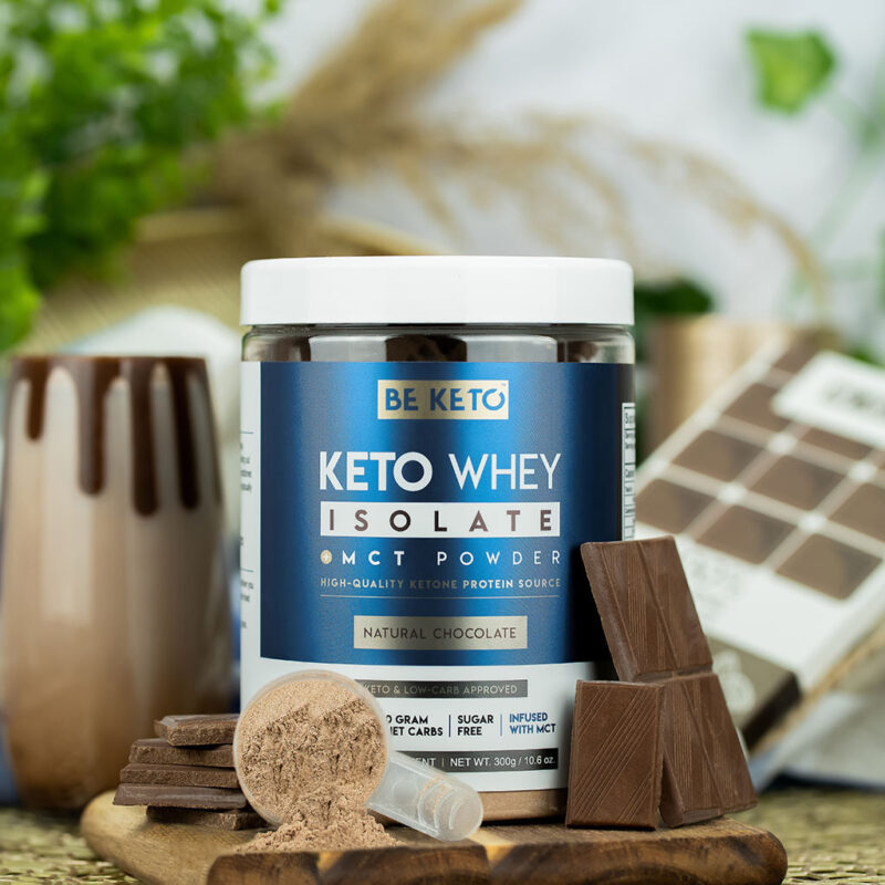 Isolato Proteico Keto con MCT – Cioccolato Naturale 300g