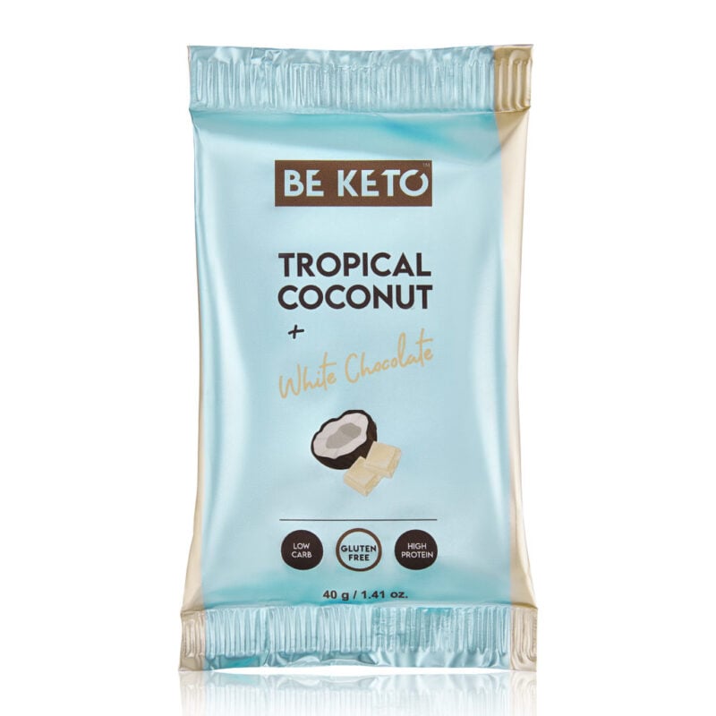 Barretta Keto – Cocco e Cioccolato Bianco 40g Barretta Keto – Cocco e Cioccolato Bianco 40g