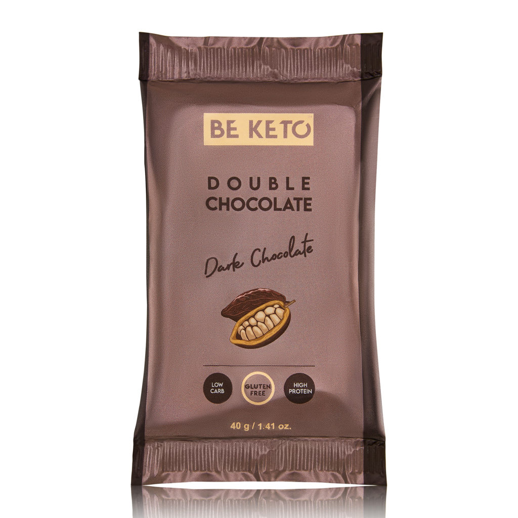 Barretta Keto – Doppio Cioccolato 40g