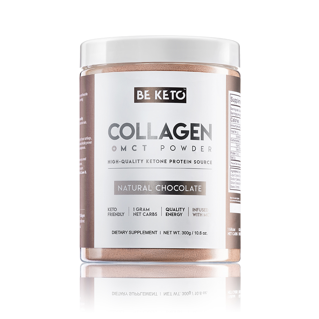 Collagene Keto con olio MCT – Cioccolato Naturale 300g