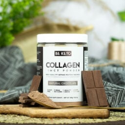 Collagene Keto con olio MCT – Cioccolato Naturale 300g
