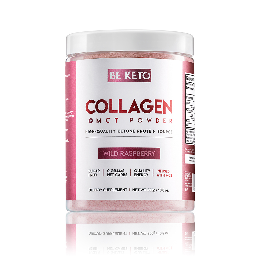 Collagene Keto con olio MCT – Lampone Selvatico 300g