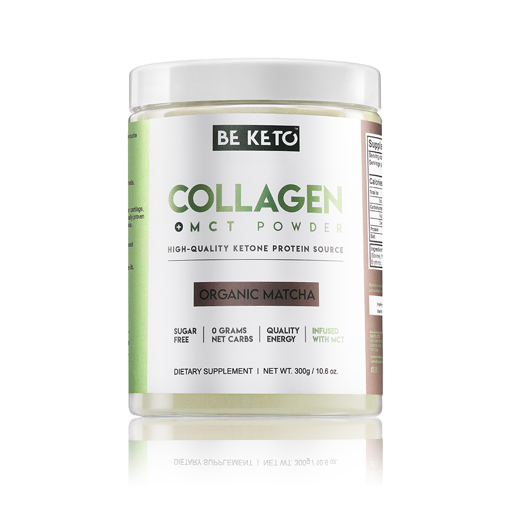 Collagene Keto con olio MCT – Matcha 300g
