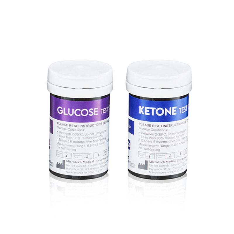 GluKeto Meter – Glucometro e Chetometro (Kit Iniziale)