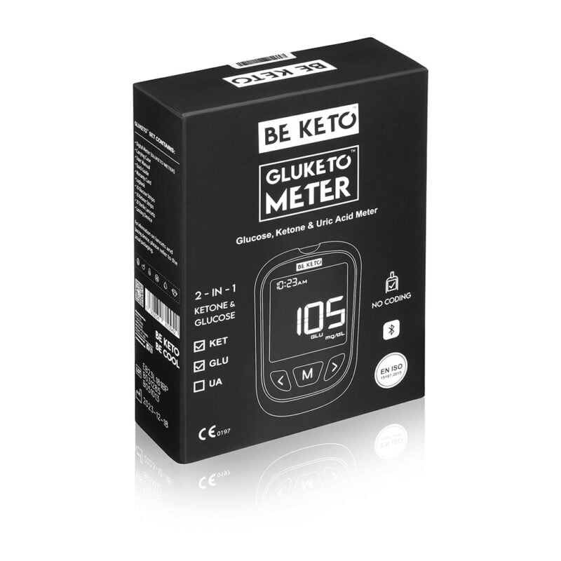 GluKeto Meter – Glucometro e Chetometro (Kit Iniziale)