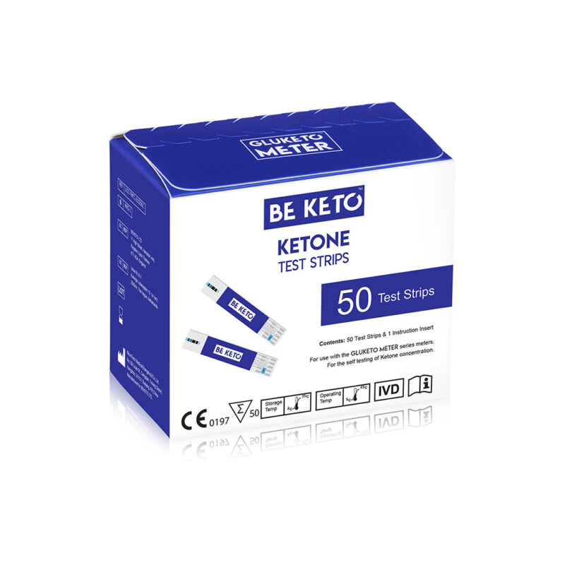 GluKeto Meter – Strisce Reattive Chetoni 50 pezzi