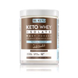isolato proteico keto con mct cocco e cioccolato bianco 300g