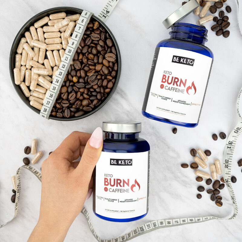 Keto Burn con Caffeina – Brucia Grassi – 180 capsule