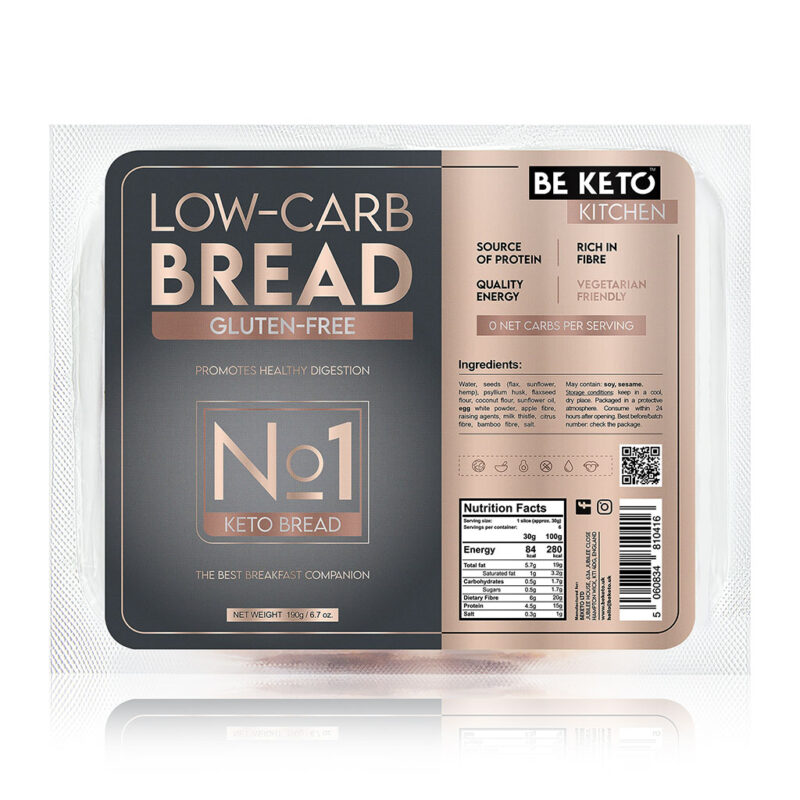 Pane Keto Senza Glutine 190g Pane Keto Senza Glutine 190g