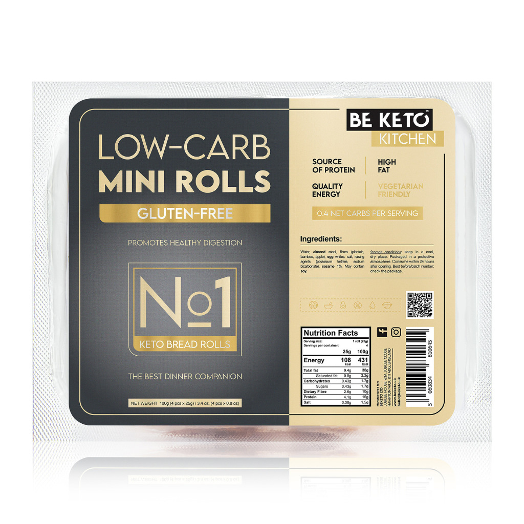 Panini Keto Senza Glutine 4x25g
