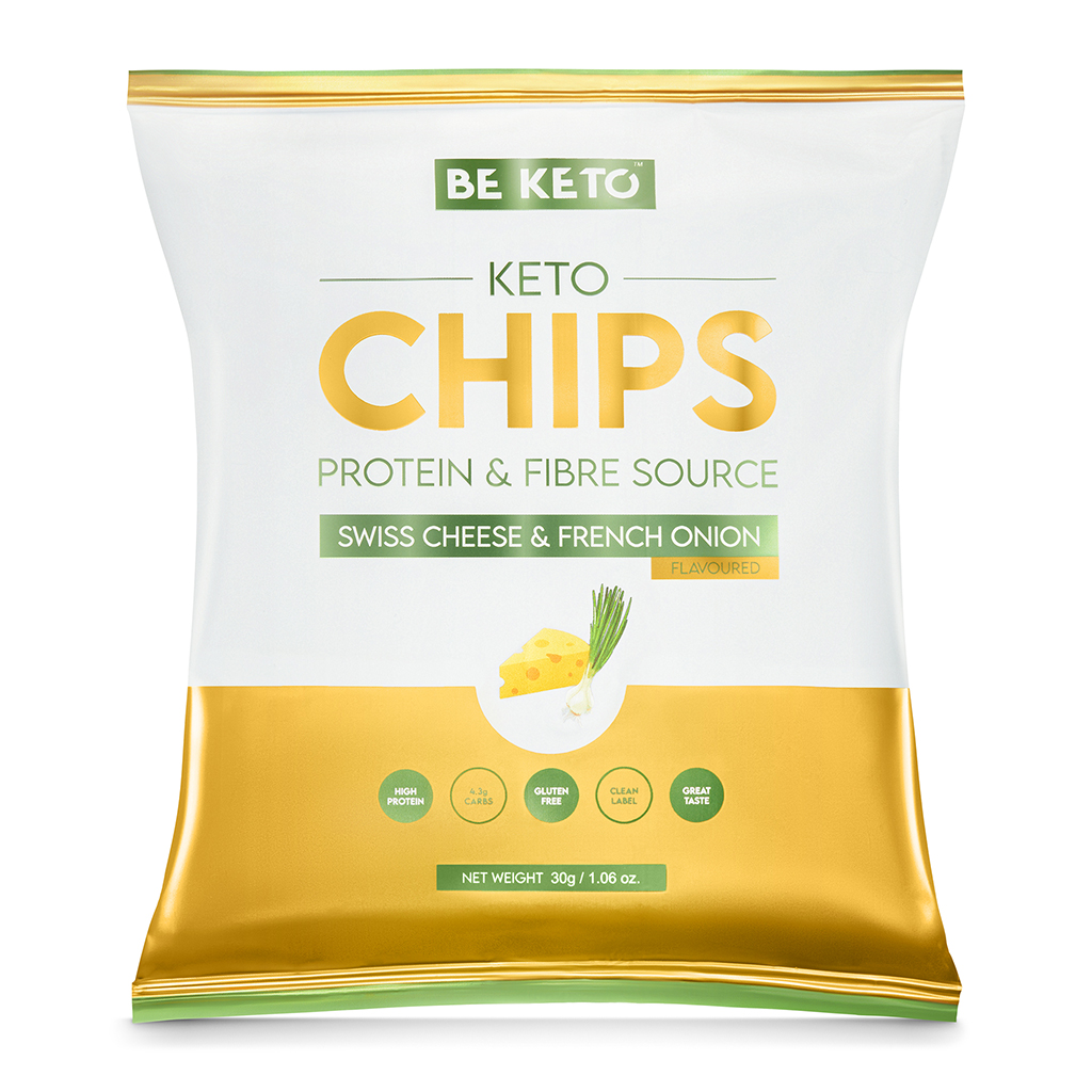 Patatine Keto – Formaggio Svizzero e Cipolla Francese 30g