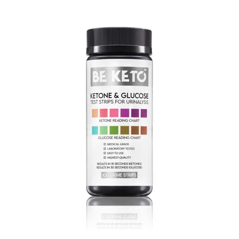 Strisce Reattive per Glucosio e Chetoni 100 pezzi Strisce Reattive per Glucosio e Chetoni 100 pezzi