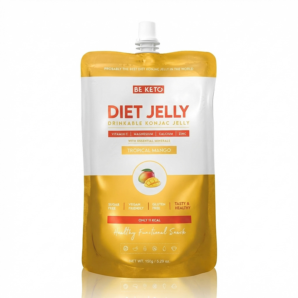 Gelatina Konjac & Minerali – Mango Tropicale 150g