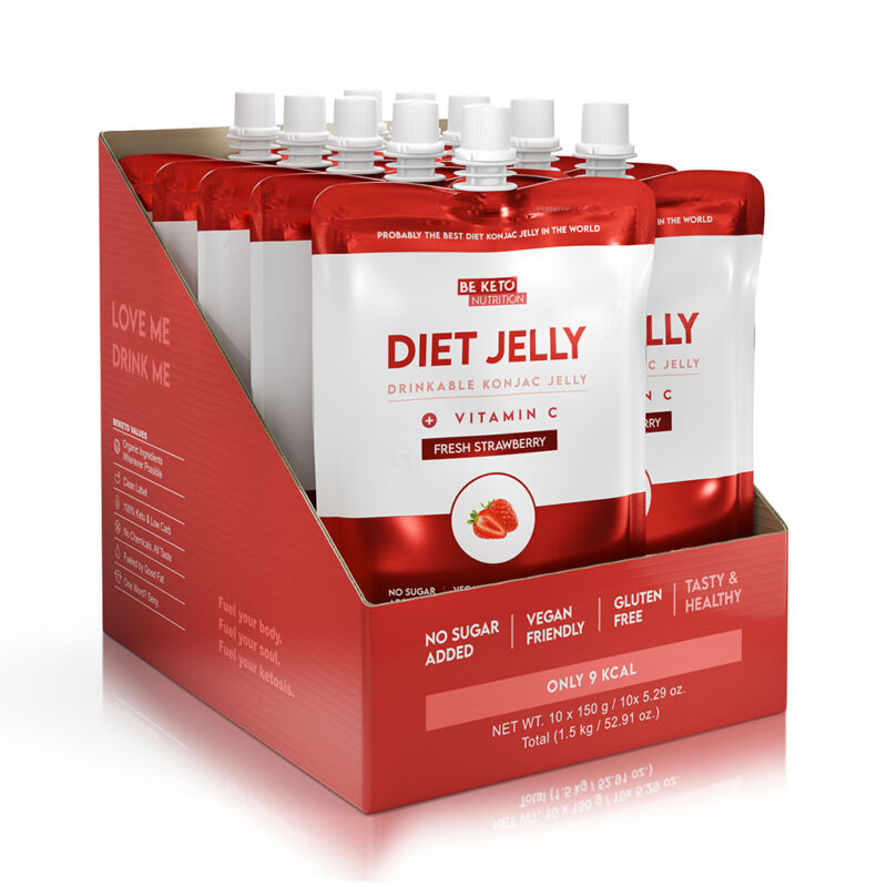 Set di Gelatine Dietetiche Konjac 10 pezzi