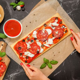Base per Pizza Keto Italiana 180g Base per Pizza Keto Italiana 180g