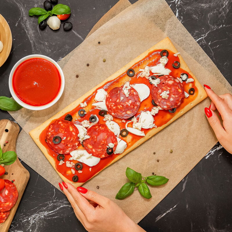 Base per Pizza Keto Italiana 180g Base per Pizza Keto Italiana 180g