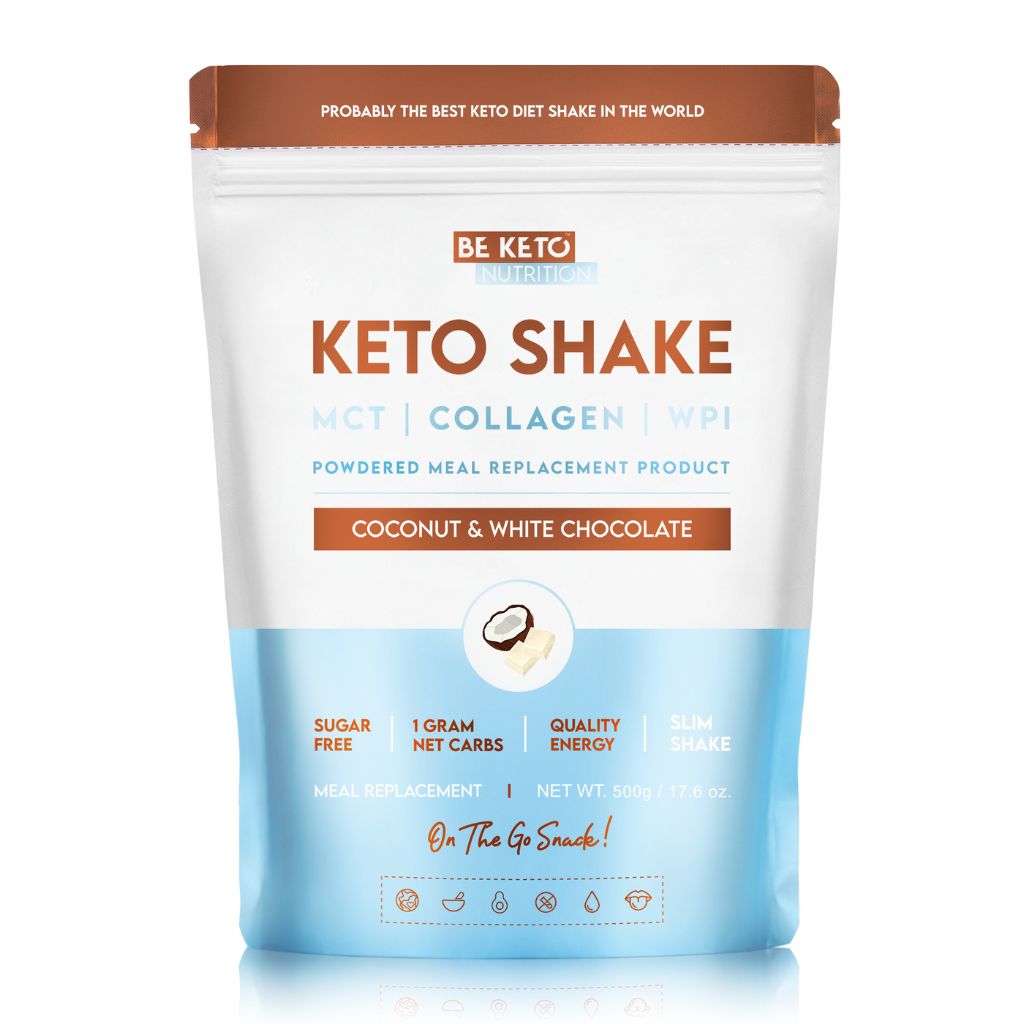 Diet Keto Shake – Cocco e Cioccolato Bianco 500g