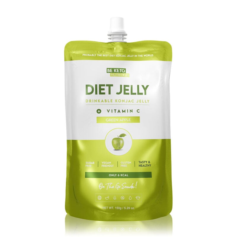 Gelatina Dietetica Konjac – Mela Verde 150g