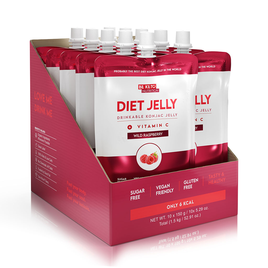 Set di Gelatine Dietetiche Konjac 5 pezzi