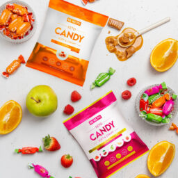 Keto Candy Toffee3 Caramelle Keto – Mix di Frutta 70g
