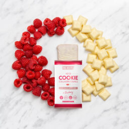 Biscotto Keto – Cioccolato Bianco e Lampone 40g Biscotto Keto – Cioccolato Bianco e Lampone 40g
