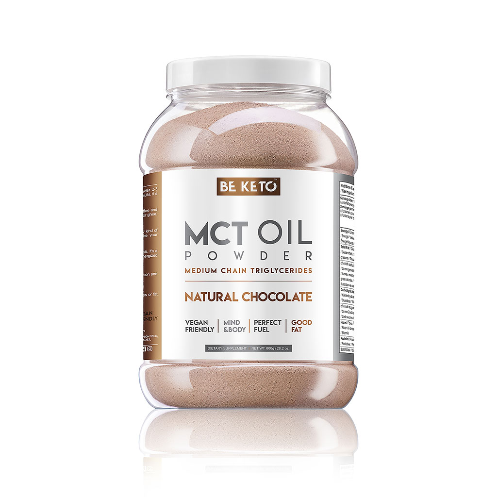 Olio MCT in Polvere – Cioccolato Naturale 800g