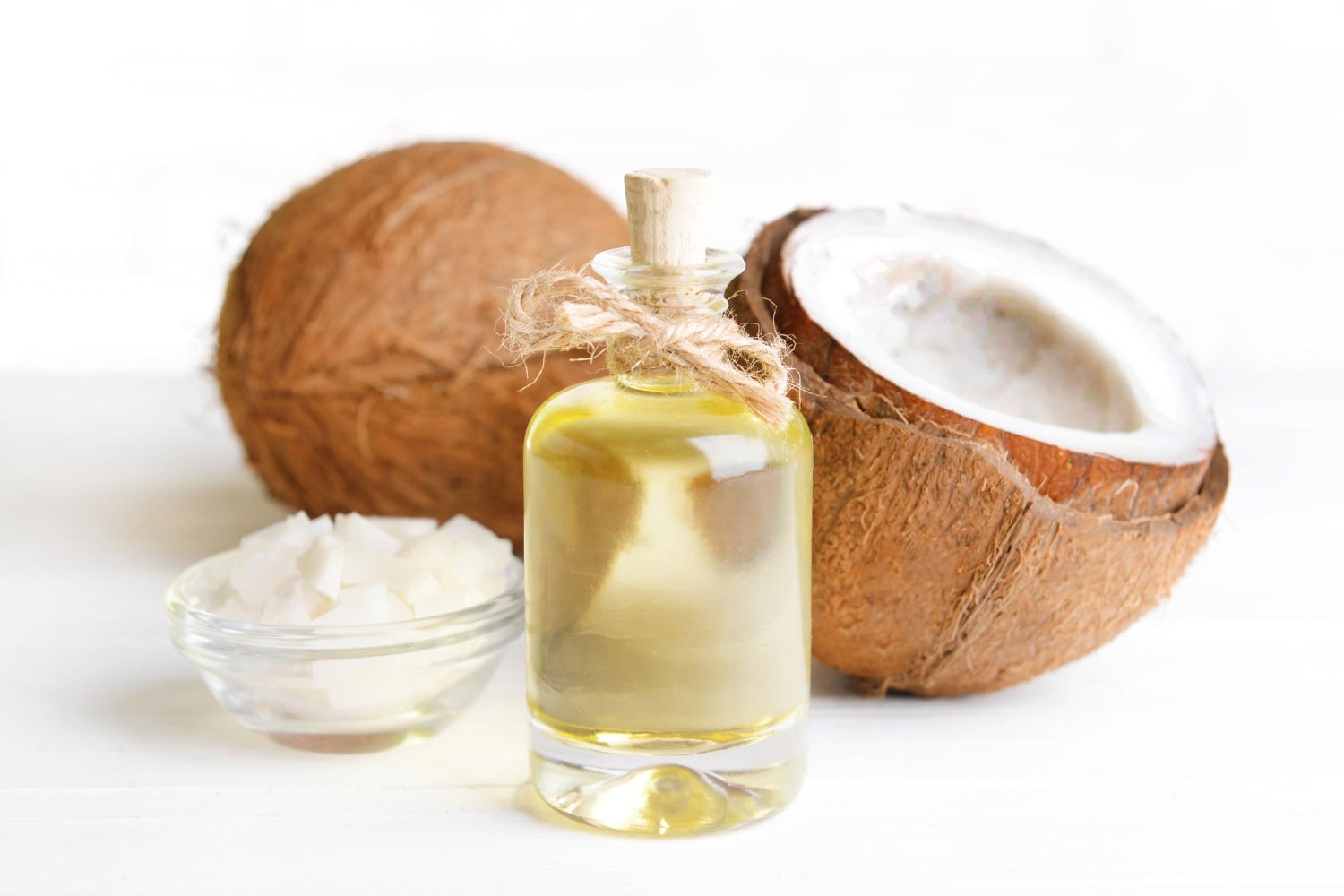 Olio di cocco per capelli