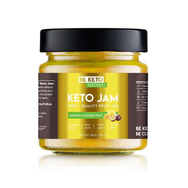 Marmellata Keto – Mango & Frutto della Passione 200g