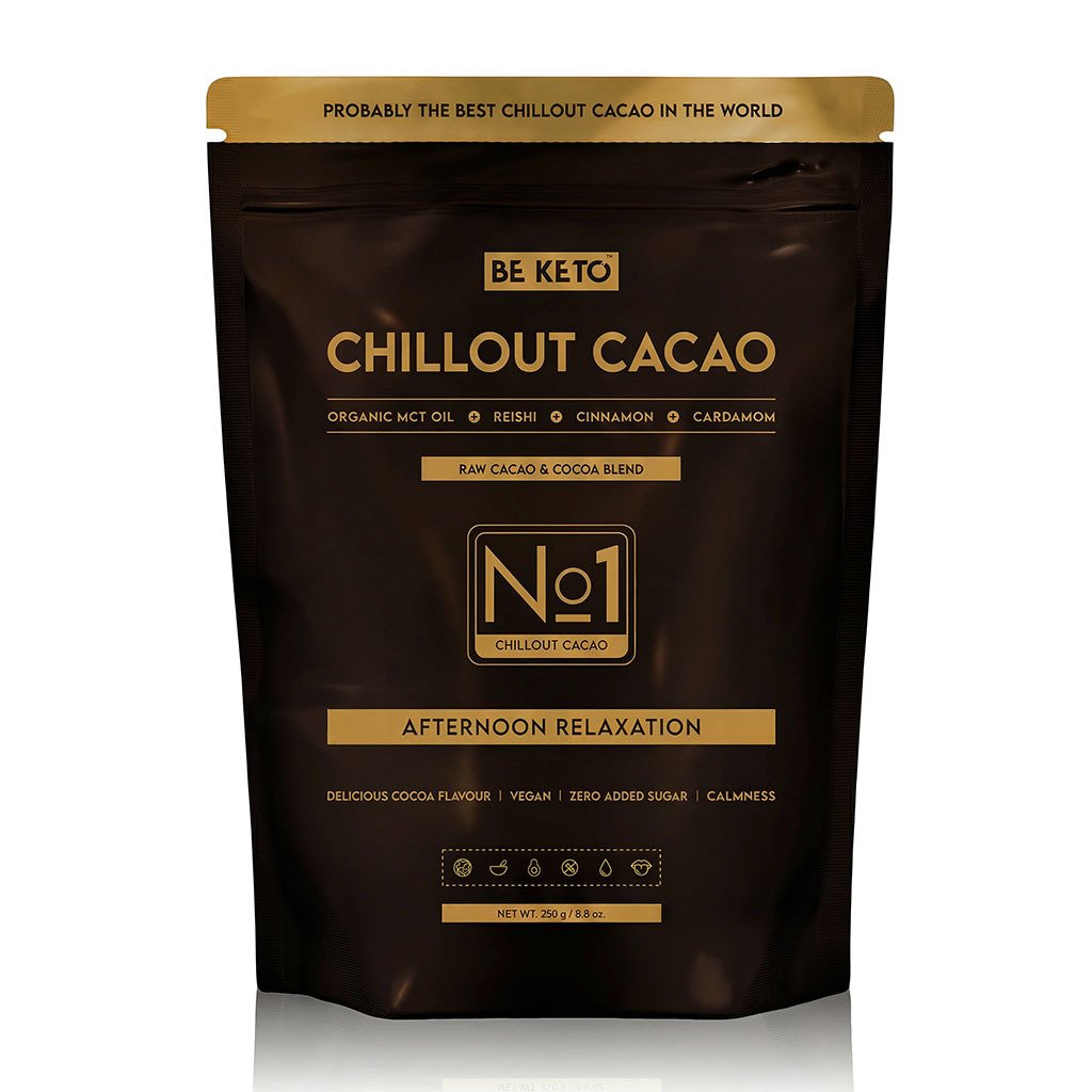 Cacao Cerimoniale – Chillout (Olio MCT & Reishi) – Cannella & Cardamomo 250g