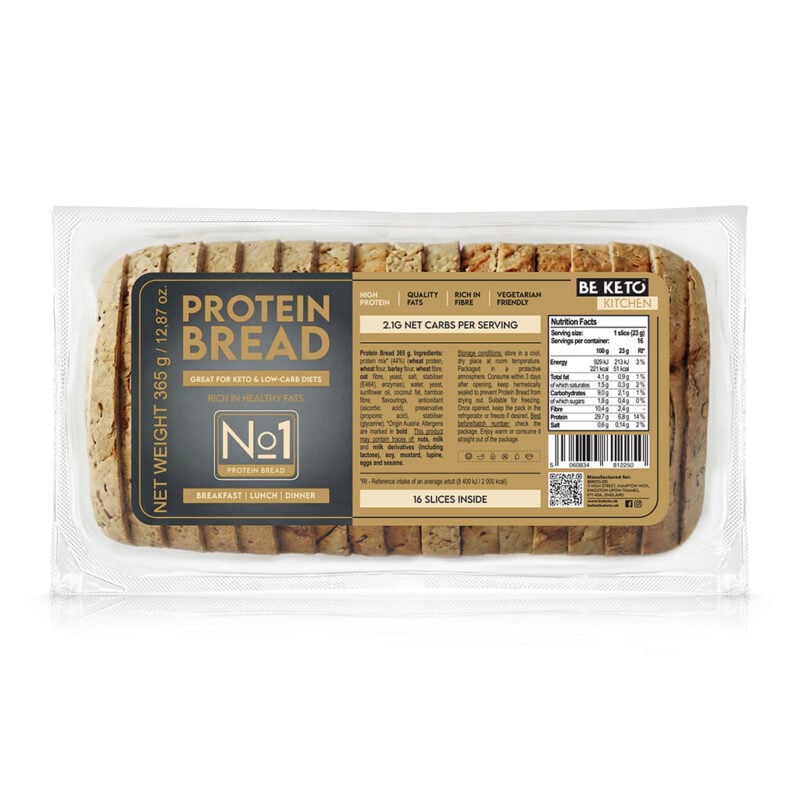 Pane Toast Proteico Keto 365g