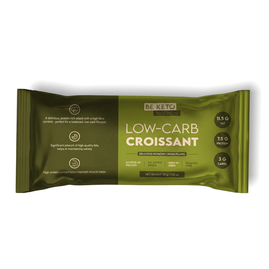 Croissant a Basso Contenuto di Carboidrati Pistacchio Delizioso 50g