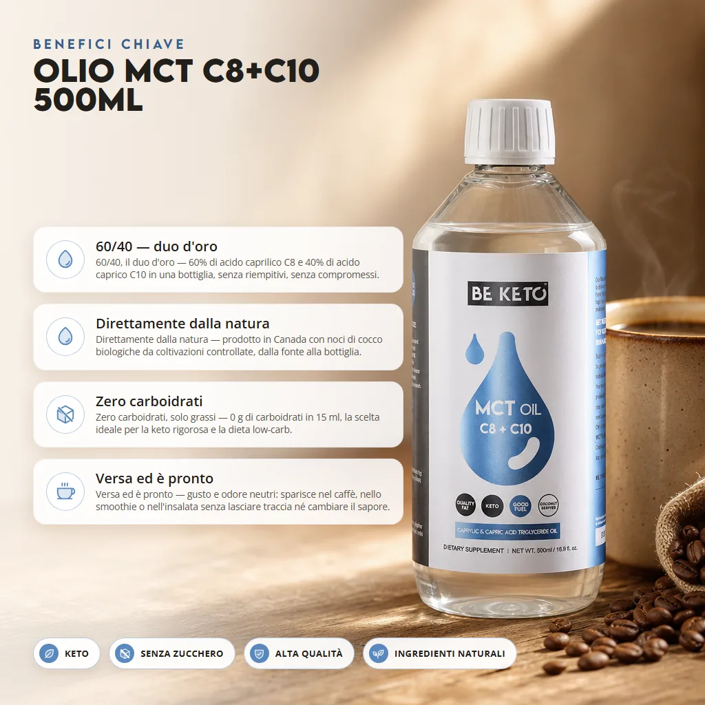 Olio MCT C8+C10 500ml