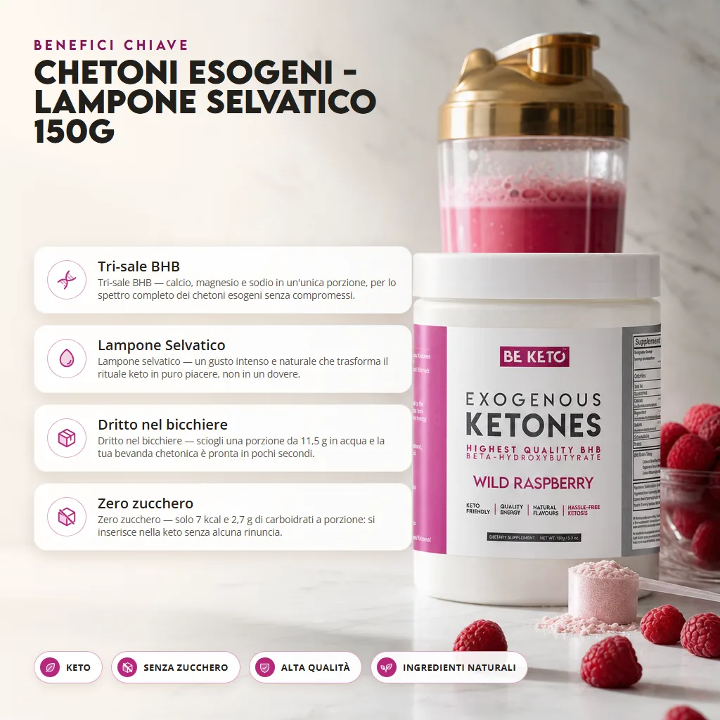 Chetoni Esogeni – Lampone Selvatico 150g
