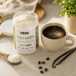 Collagene Keto con olio MCT – Vaniglia Francese 300g