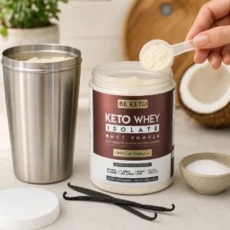 Isolato Proteico Keto con MCT – Vaniglia Francese 300g