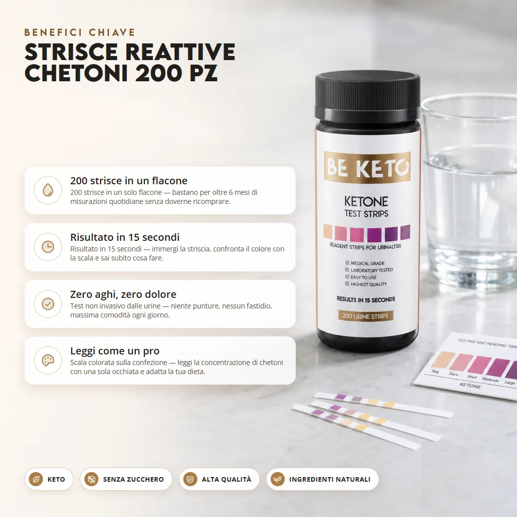 Strisce Reattive per Chetoni 200 pezzi