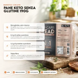 Pane Keto Senza Glutine 190g
