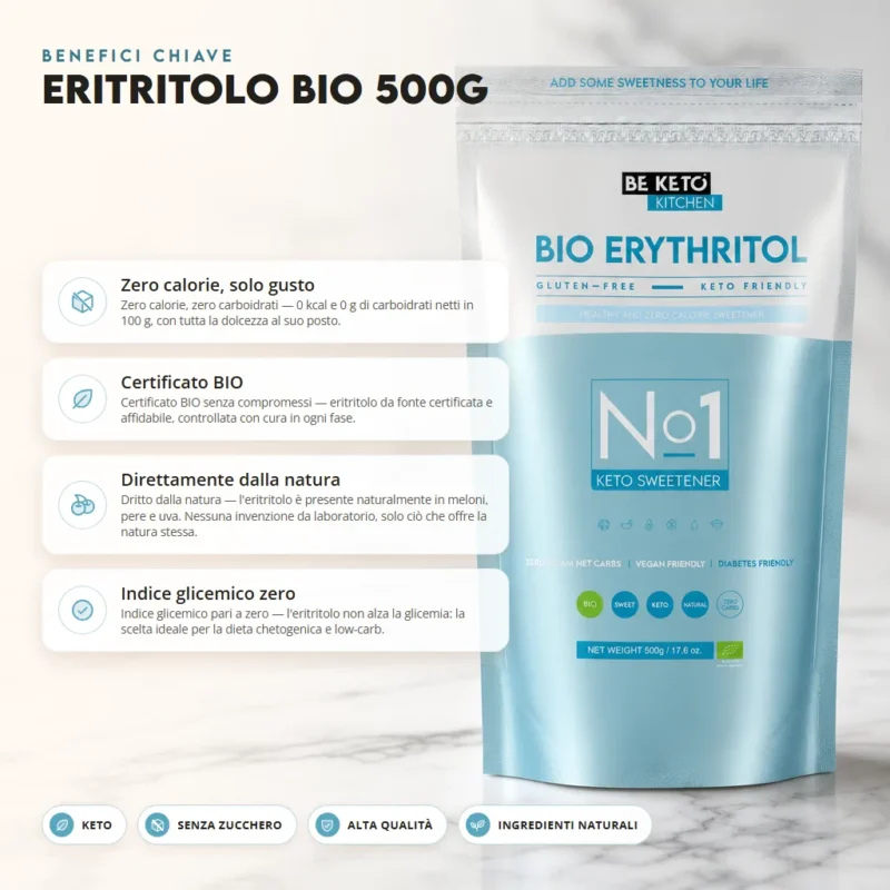 Eritritolo BIO 500g