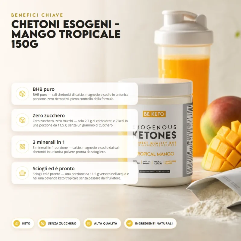 Chetoni Esogeni – Mango Tropicale 150g