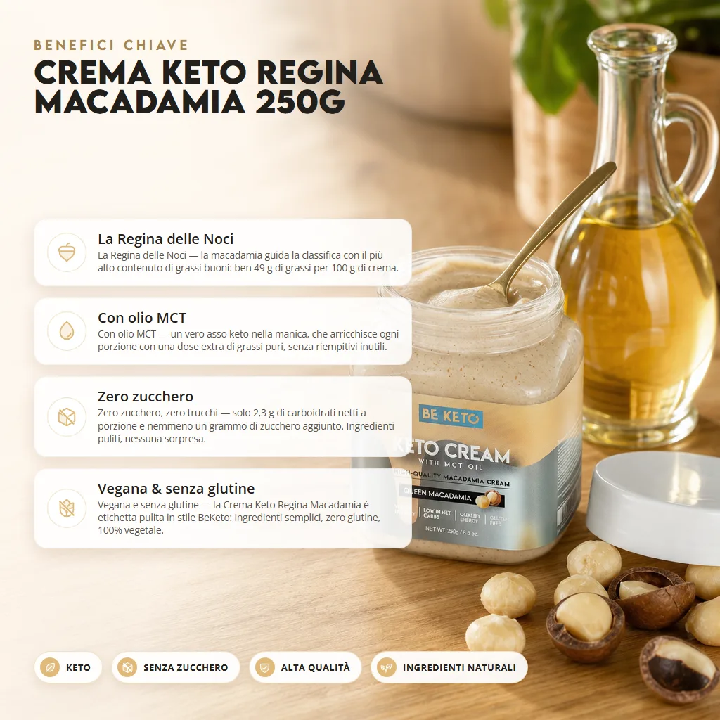 Crema Keto – Regina Macadamia 250g