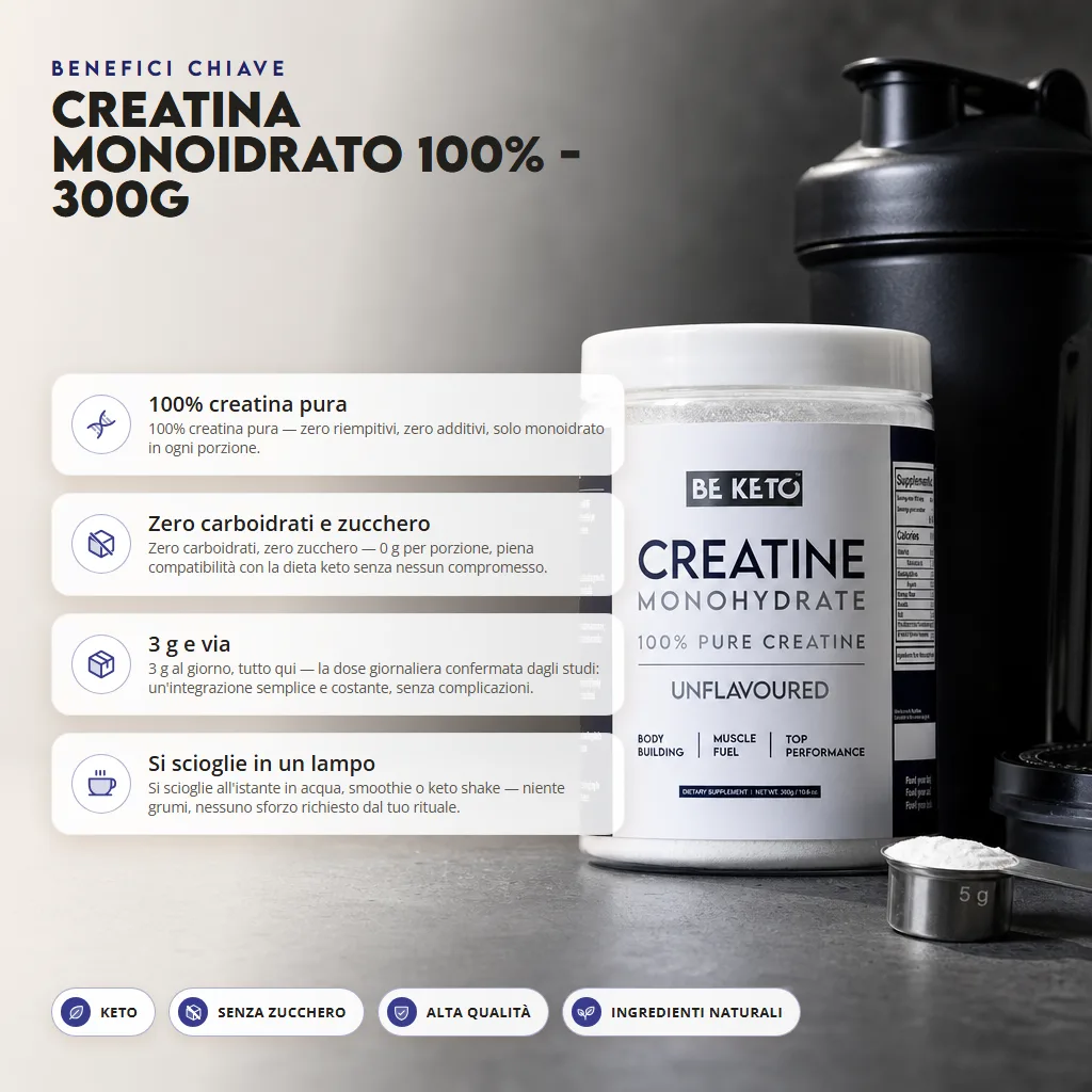 Creatina Monoidrato 100% – 300g