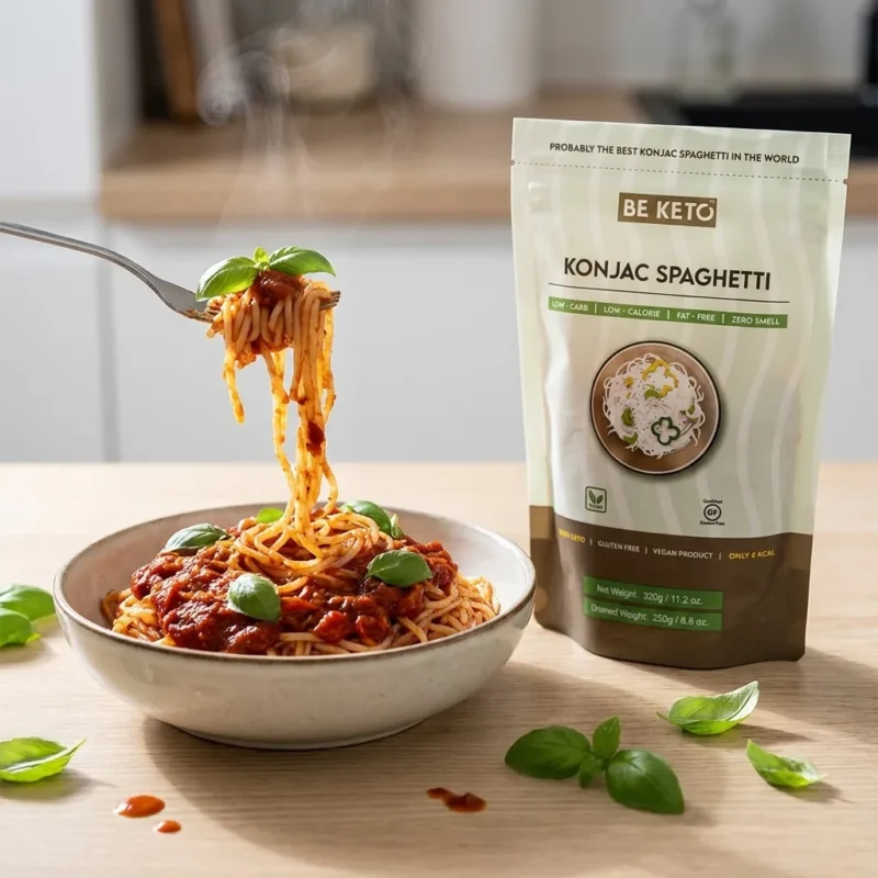 Spaghetti di Konjac 320g – Lifestyle 1 Spaghetti di Konjac 320g