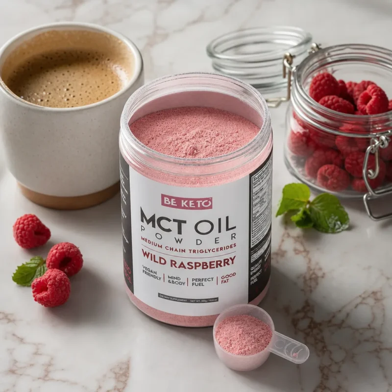 Olio MCT in Polvere – Lampone Selvatico 300g