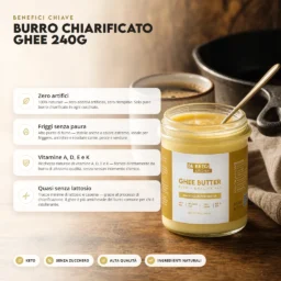 Burro Chiarificato Ghee 240g – Benefit Burro Chiarificato Ghee 240g