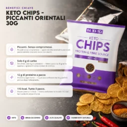 Patatine Keto – Piccanti Orientali 30g