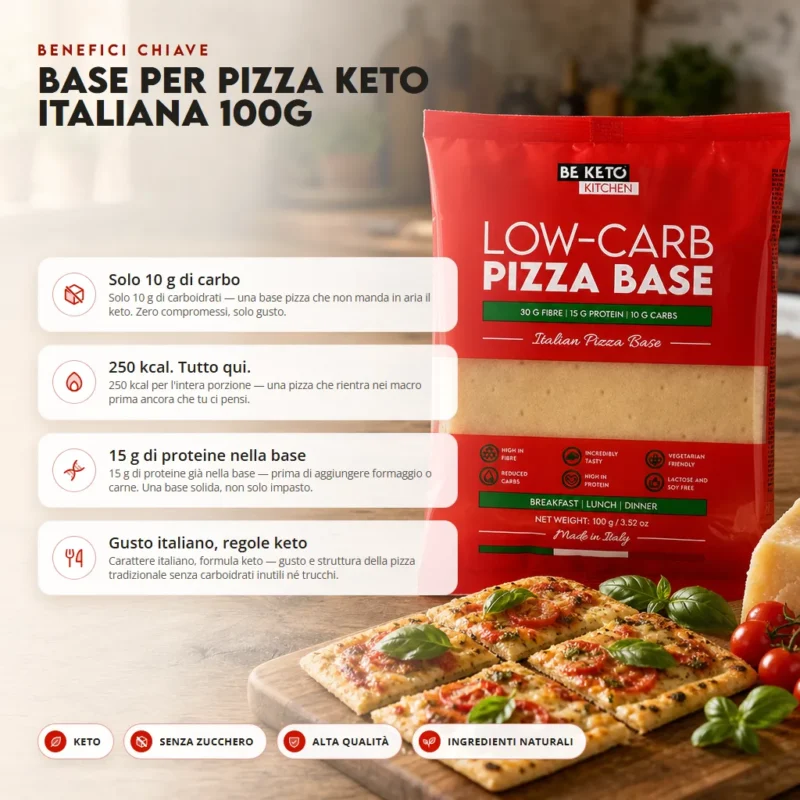 Base per Pizza Keto Italiana 100g
