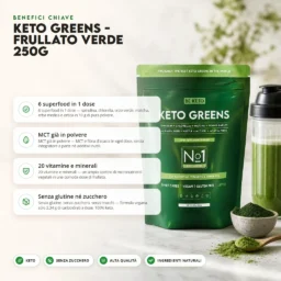 Keto Greens – Frullato Verde 250g